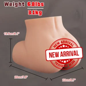 Realistic Dual-Channel Silicone Sex Doll for Men