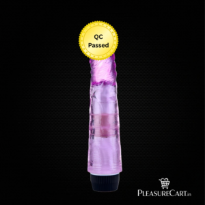Vibrating Big Dildo Sex Toy For Women-Purple