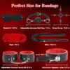 Premium 12-Piece Bondage & BDSM Kit for Couples-4