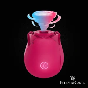 Rose Air-Pulse Suction Vibrator