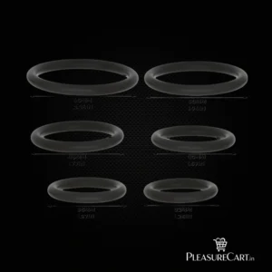 Silicone Penis Ring Set for Men (Multi-Size Pack)