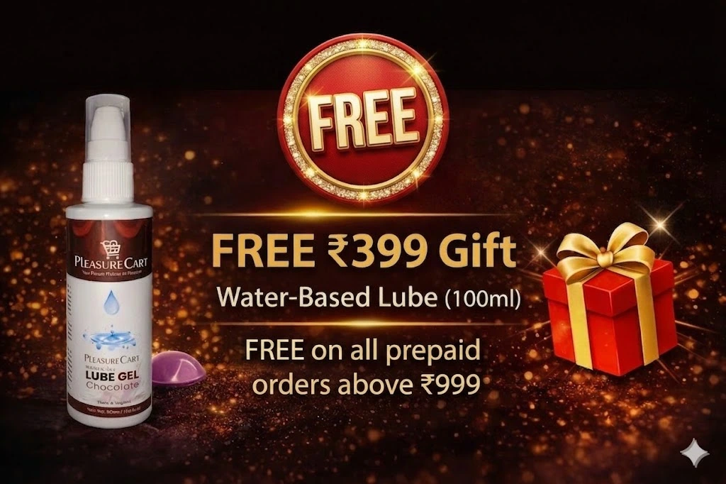 FREE PleasureCart-water based lube gel(100ml)