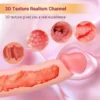 3-in-1 Realistic Pussy Masturbator, Dildo & Penis Extender