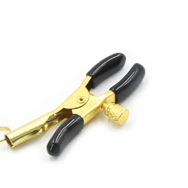 Adjustable Nipple Clamps with Ball Weights & Chain-4