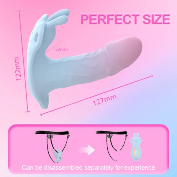 App-Controlled Thrusting Rabbit Vibrator-2