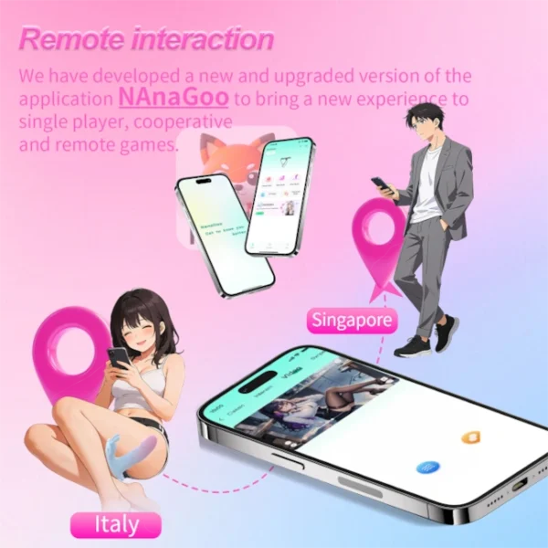 App-Controlled Thrusting Rabbit Vibrator-4