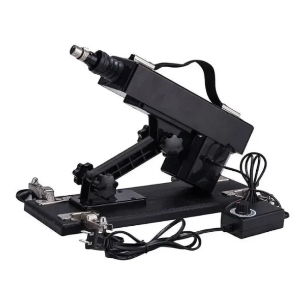 Automatic Thrusting Dildo Sex Machine with 8 Attachments-1