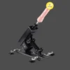 Automatic Thrusting Dildo Sex Machine with 8 Attachments body-safe material