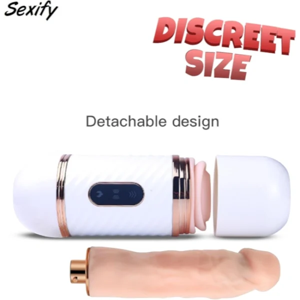 Automatic Thrusting Sex Machine with Heating & Remote-5