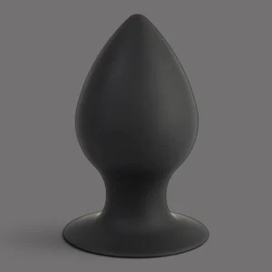Butt Plug with Flared Base body-safe material