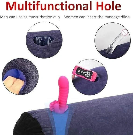 Cylindrical Inflatable Sex Pillow-1