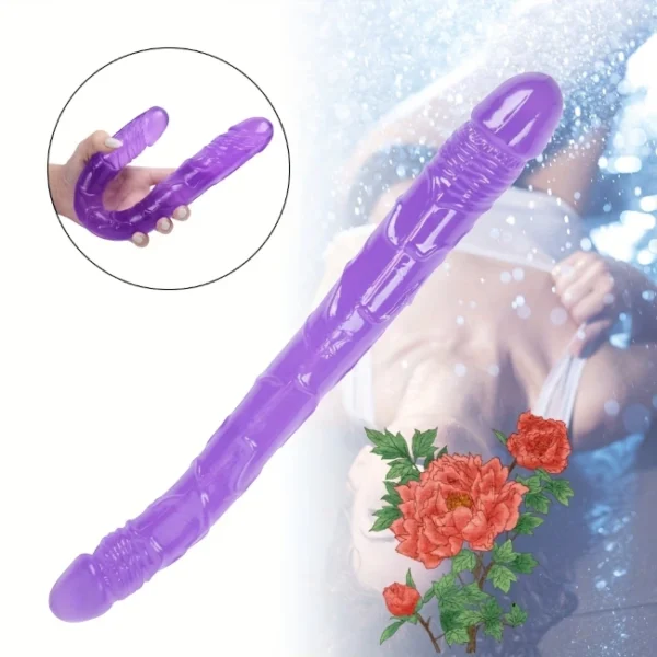 Double-Ended Flexible Dildo-1