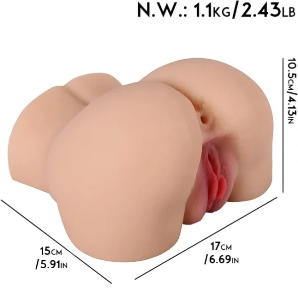Dual-Channel Hip Sex Doll-3