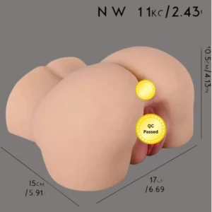 Dual-Channel Hip Sex Doll body-safe material