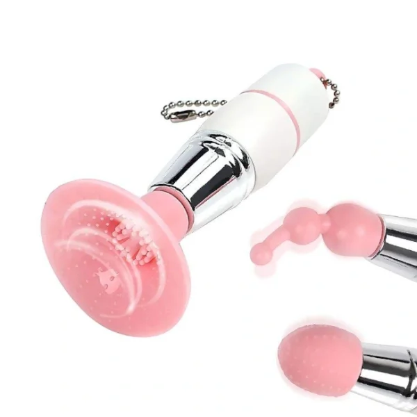 Mini Vibrator with Interchangeable Heads-4