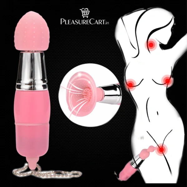 Mini Vibrator with Interchangeable Heads
