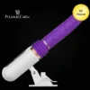 Telescopic Thrusting Dildo Machine with Suction Cup body-safe premium silicone