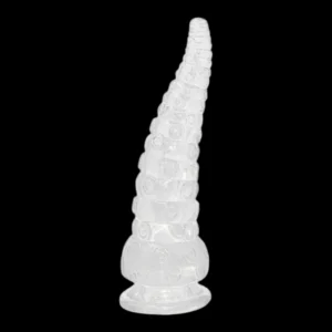 Transparent Tentacle Dildo – Large Anal Plug body-safe material