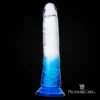 Transparent Veined Dildo with Suction Cup